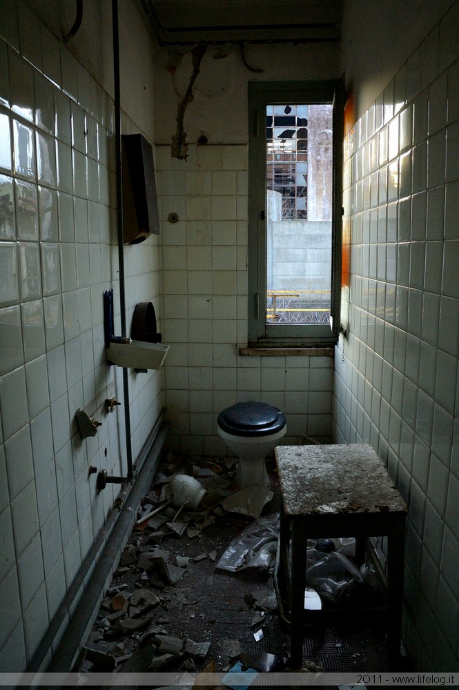 Abandoned pharmaceutical plant