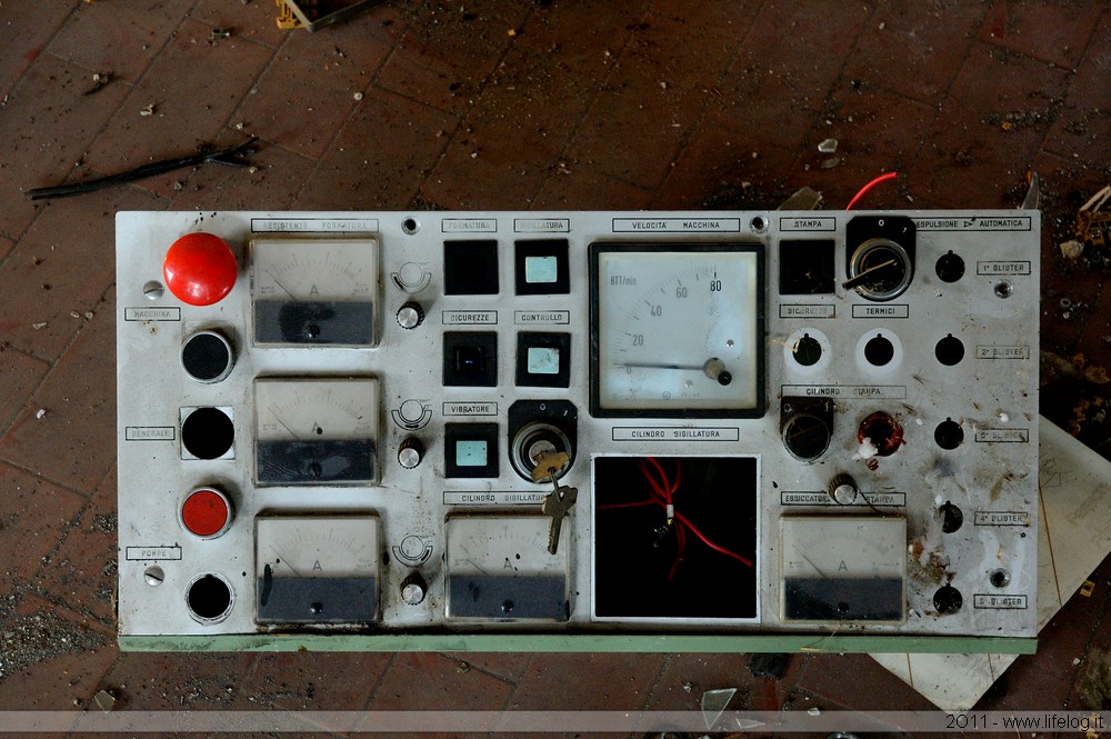 Abandoned pharmaceutical plant
