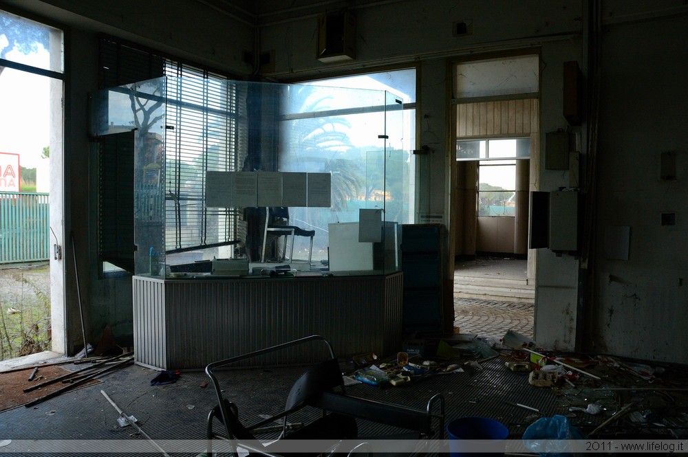 Abandoned pharmaceutical plant