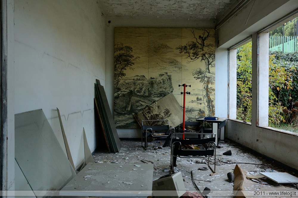 Abandoned pharmaceutical plant