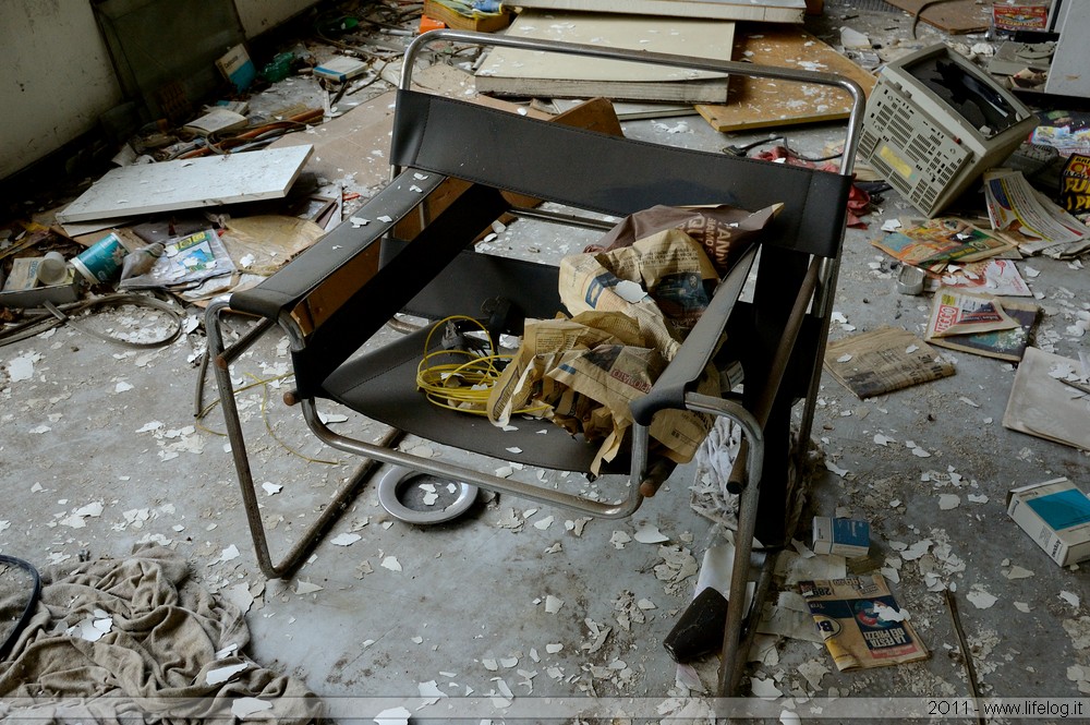 Abandoned pharmaceutical plant
