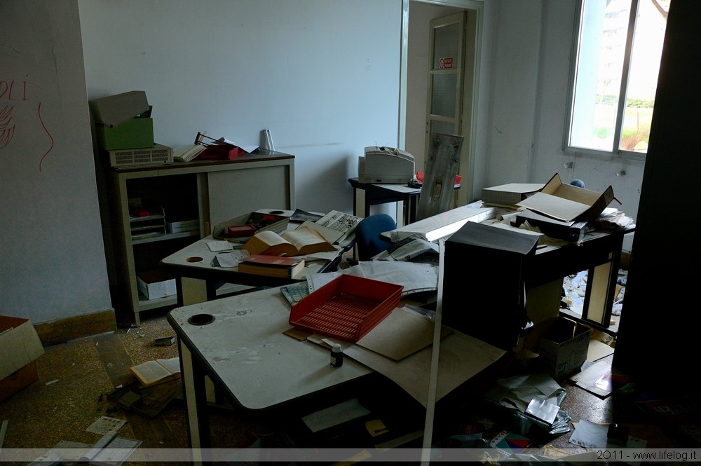 Abandoned pharmaceutical plant