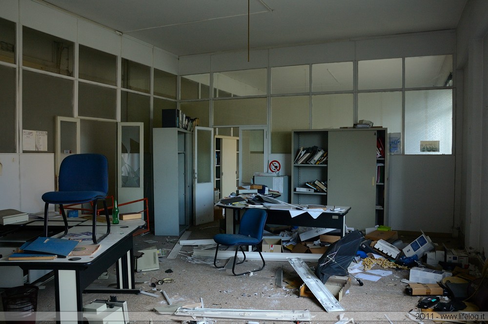Abandoned pharmaceutical plant