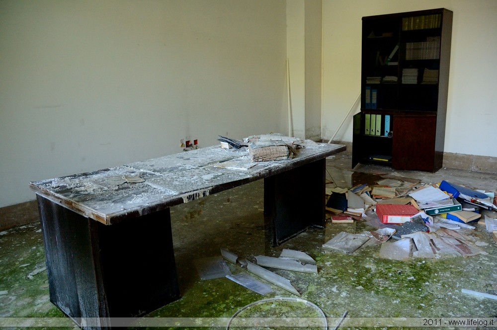 Abandoned pharmaceutical plant