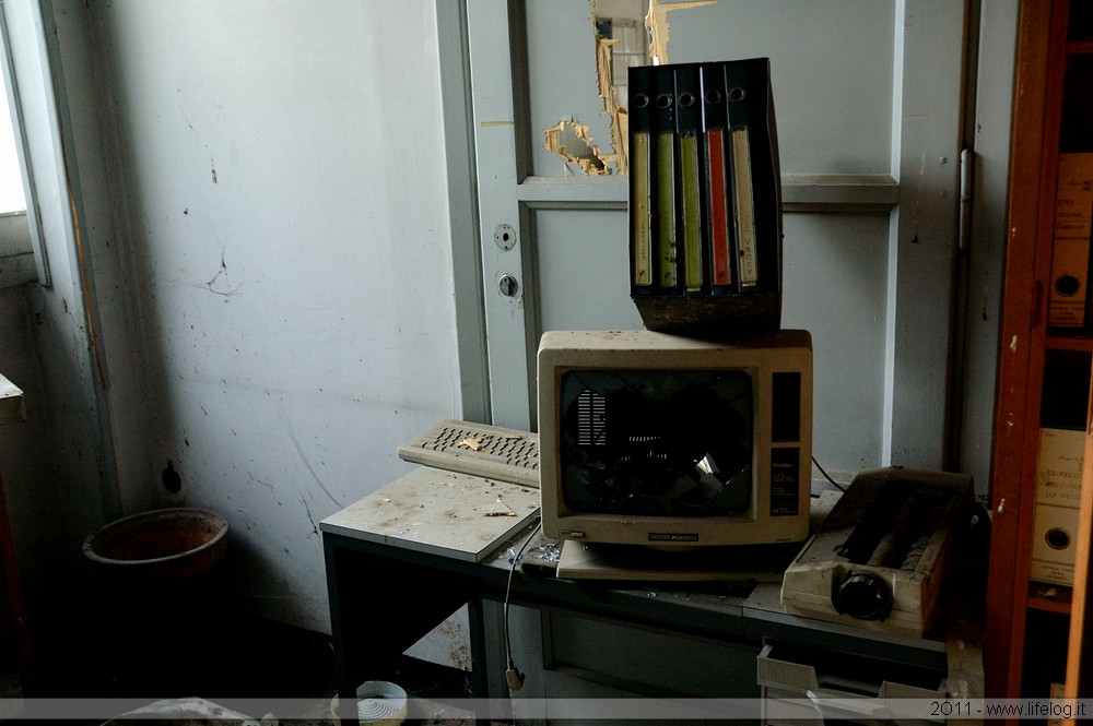 Abandoned pharmaceutical plant