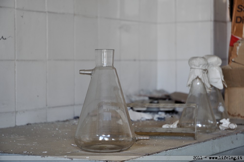 Abandoned pharmaceutical plant