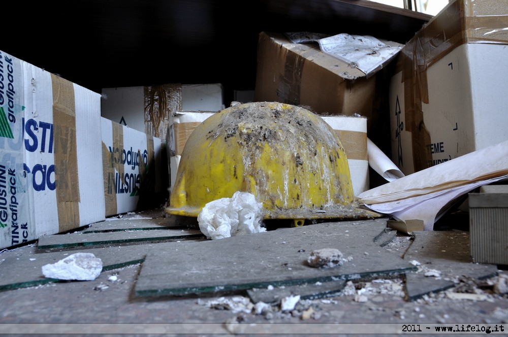 Abandoned pharmaceutical plant