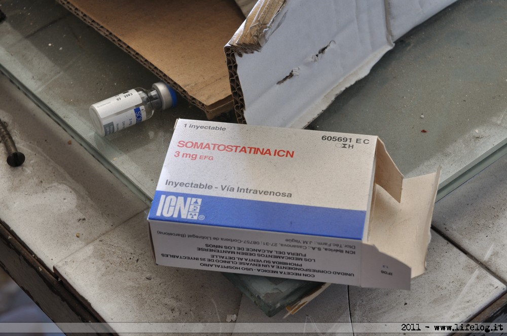 Abandoned pharmaceutical plant