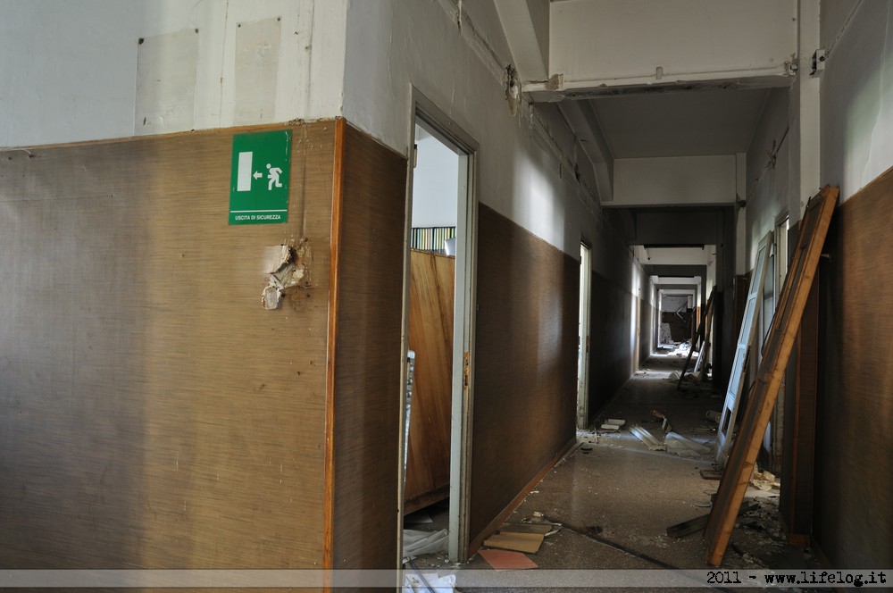 Abandoned pharmaceutical plant