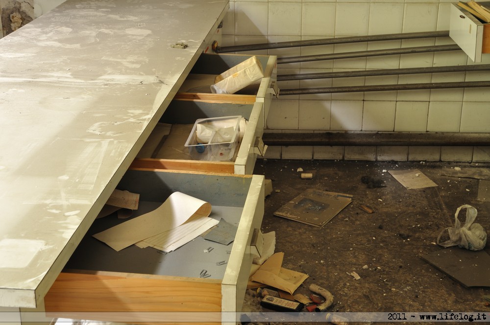 Abandoned pharmaceutical plant
