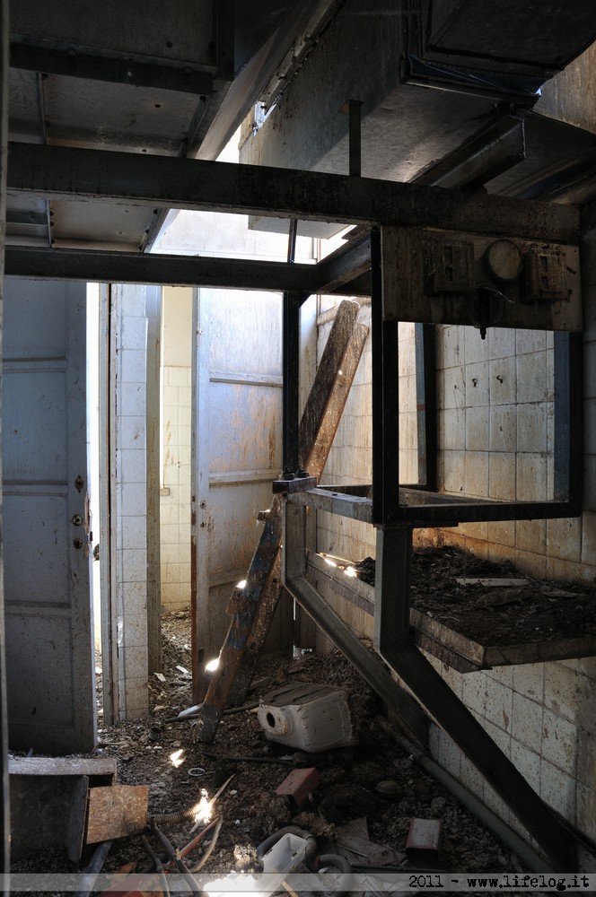 Abandoned pharmaceutical plant