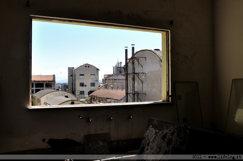Abandoned pharmaceutical plant