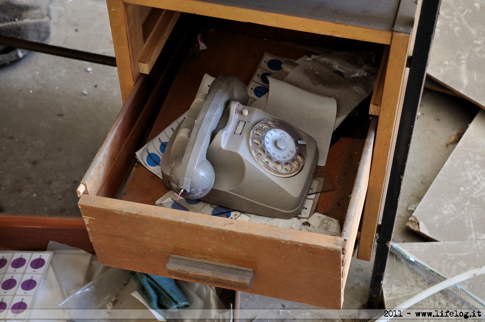 Abandoned pharmaceutical plant