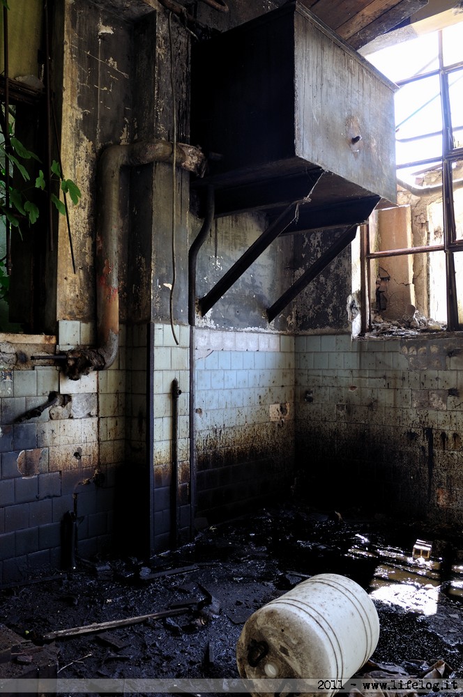 Abandoned pharmaceutical plant