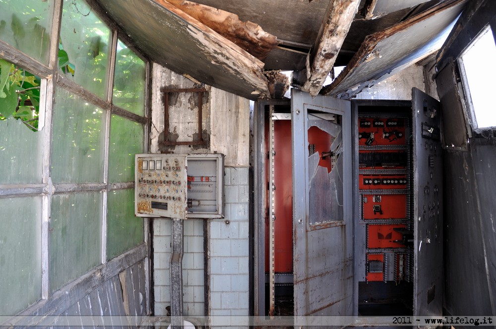 Abandoned pharmaceutical plant