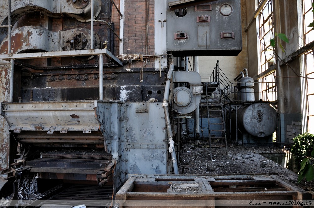 Abandoned pharmaceutical plant