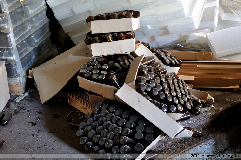 Abandoned pharmaceutical plant