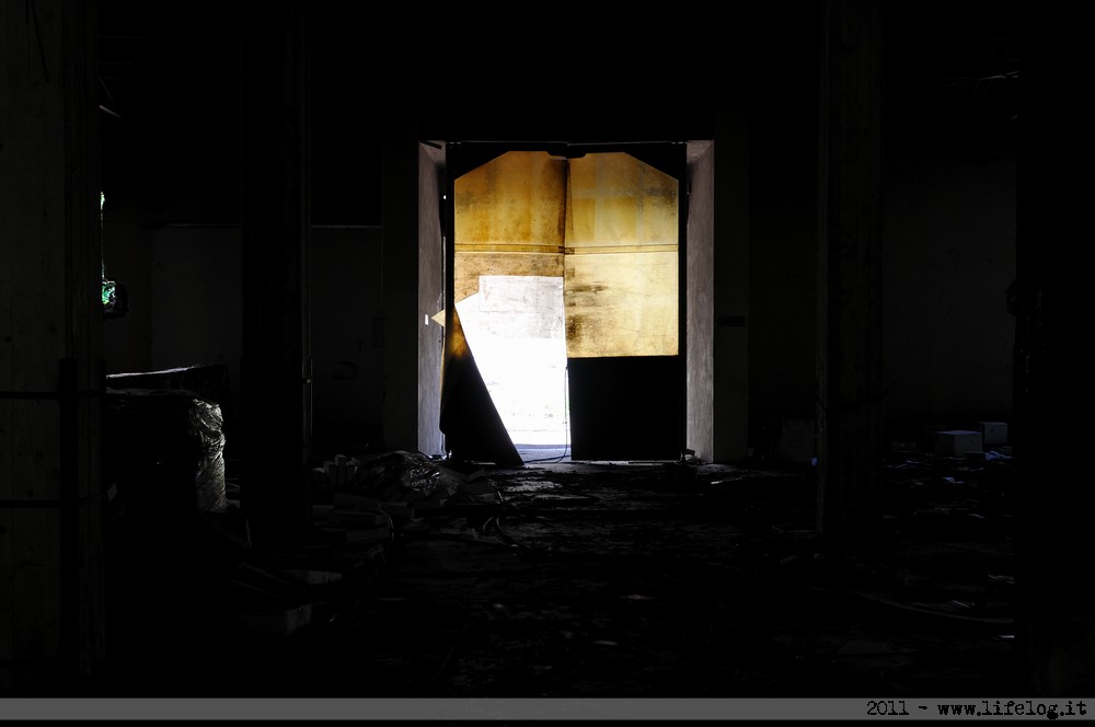 Abandoned pharmaceutical plant