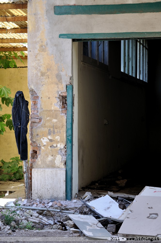 Abandoned pharmaceutical plant