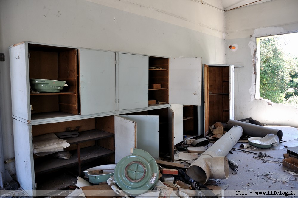Abandoned pharmaceutical plant