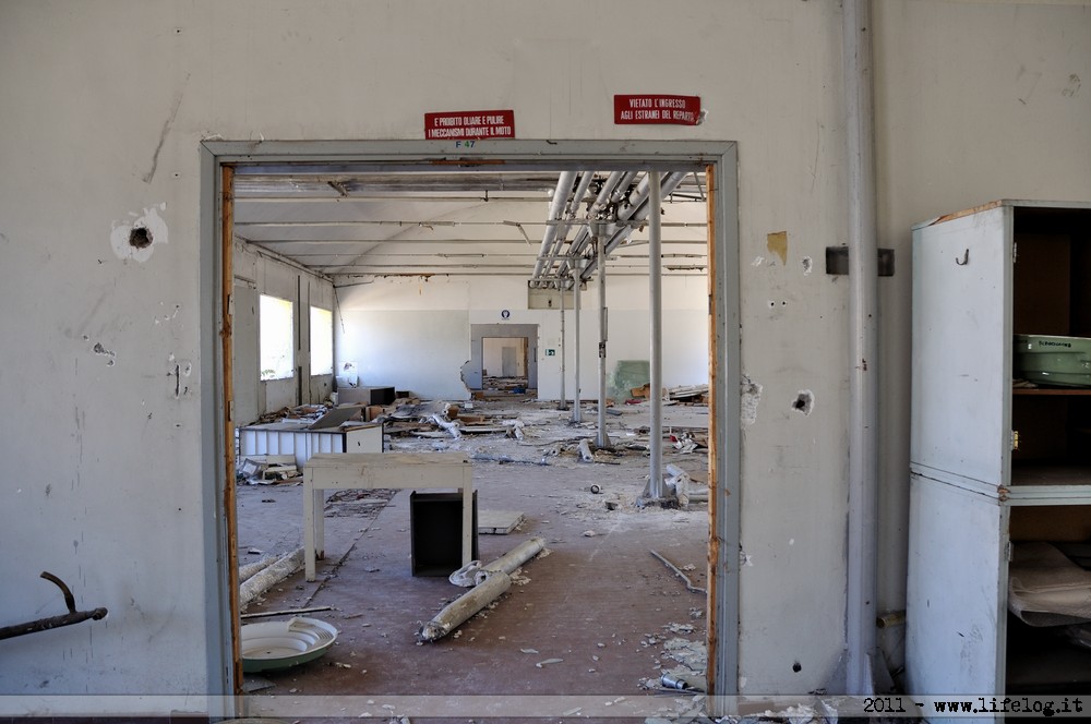 Abandoned pharmaceutical plant