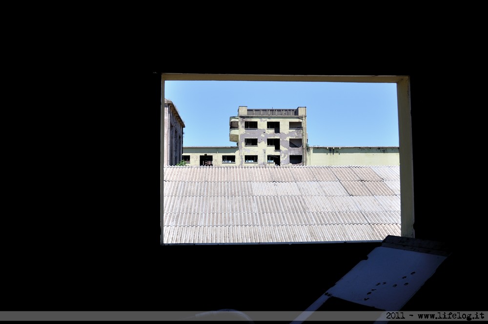 Abandoned pharmaceutical plant