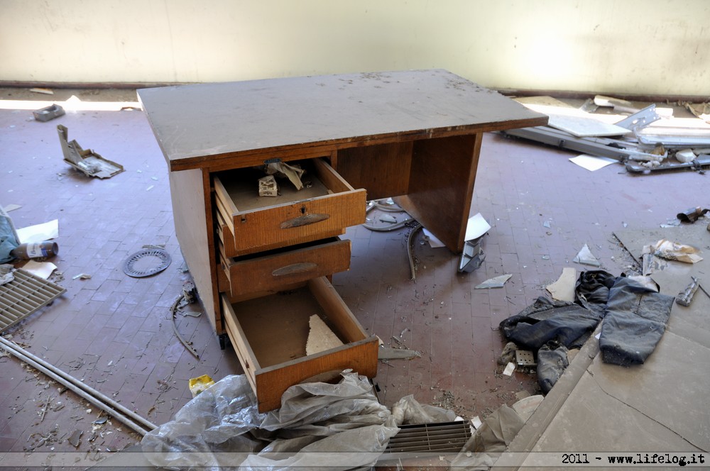 Abandoned pharmaceutical plant