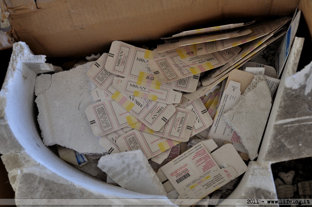 Abandoned pharmaceutical plant