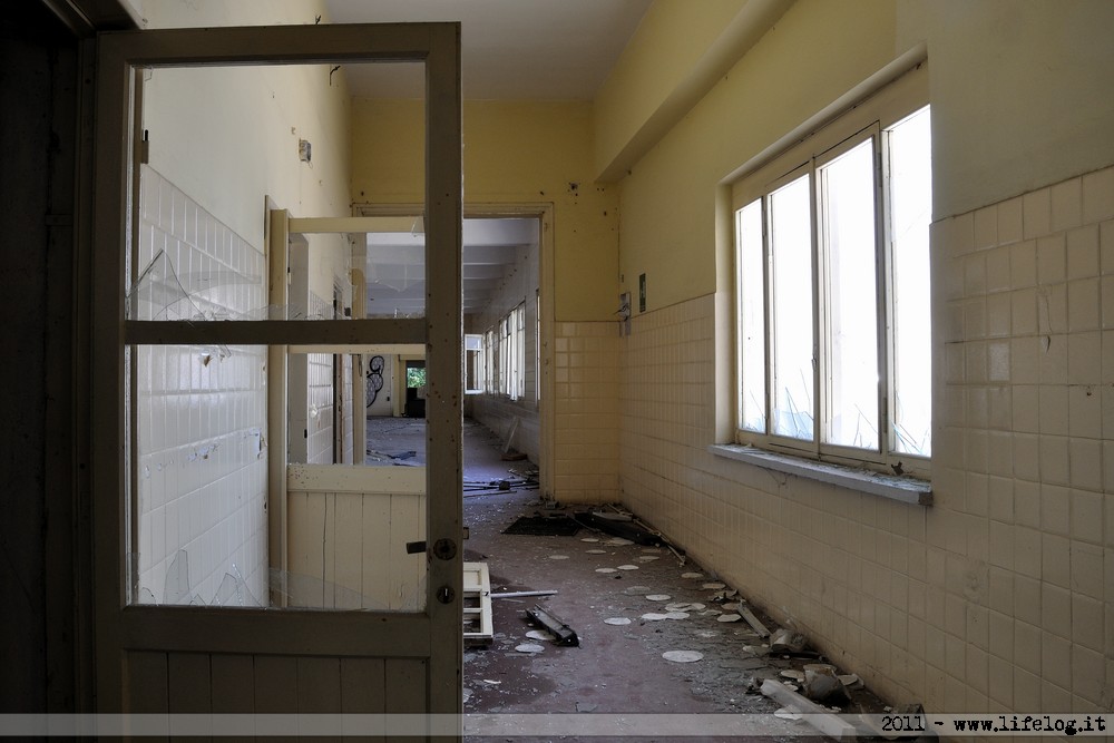Abandoned pharmaceutical plant