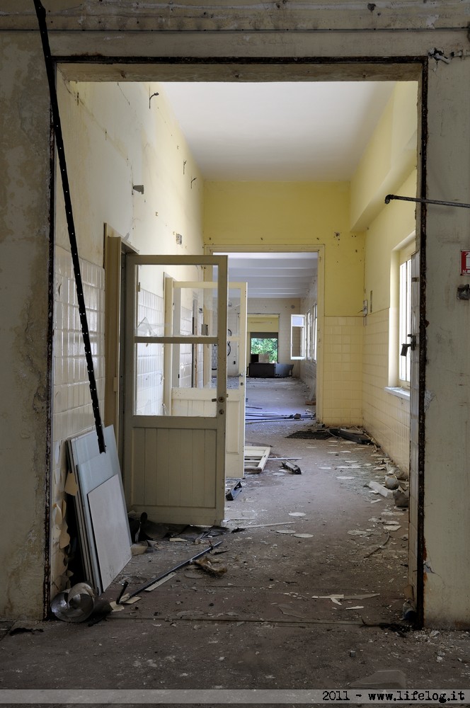Abandoned pharmaceutical plant