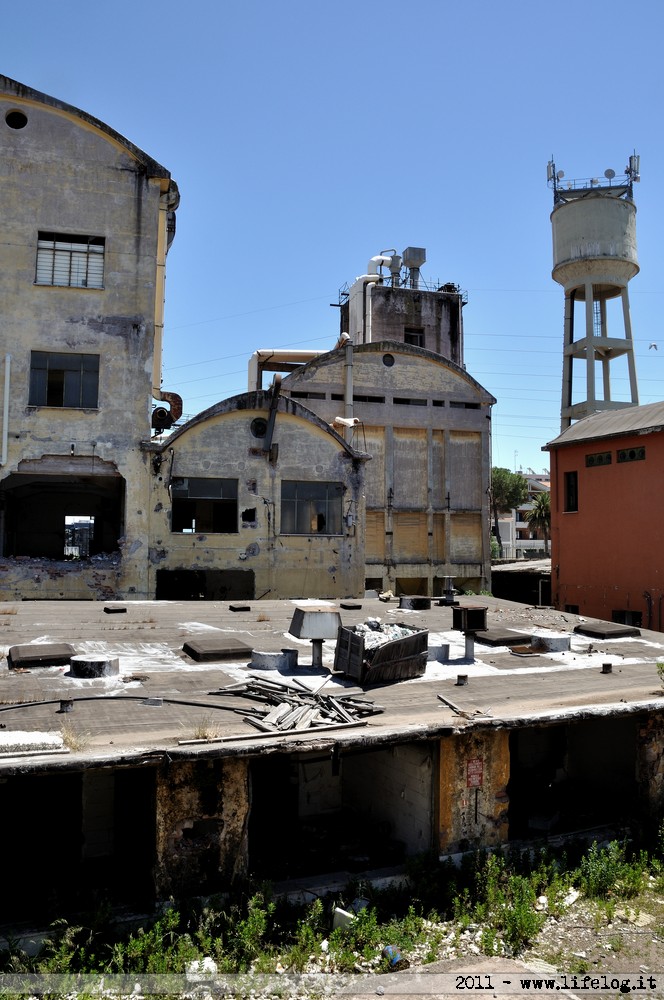 Abandoned pharmaceutical plant