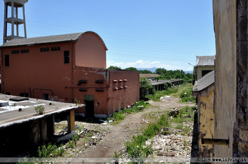 Abandoned pharmaceutical plant