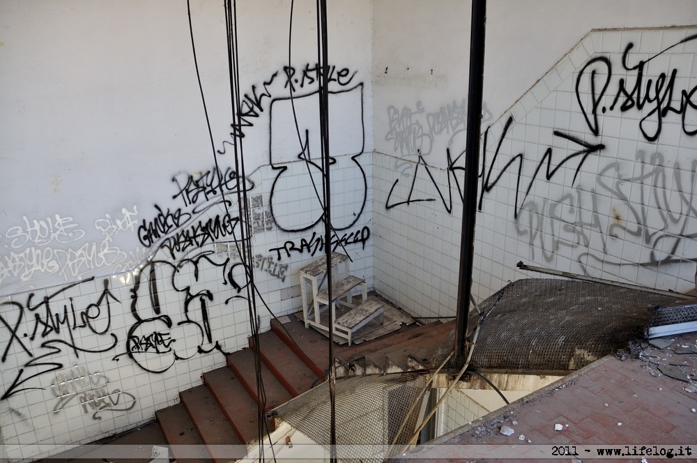 Abandoned pharmaceutical plant