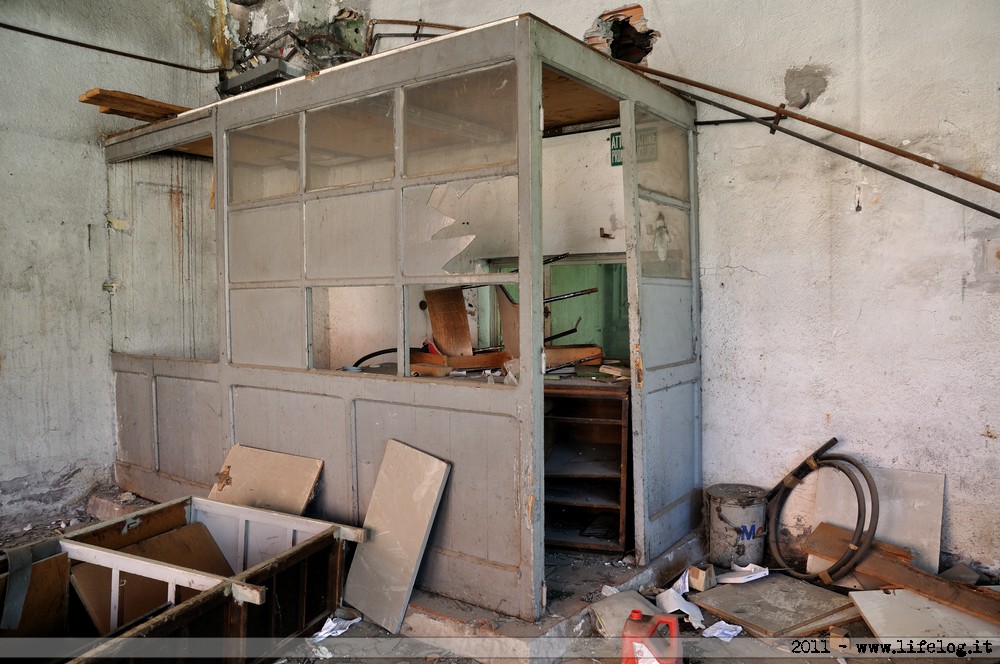 Abandoned pharmaceutical plant