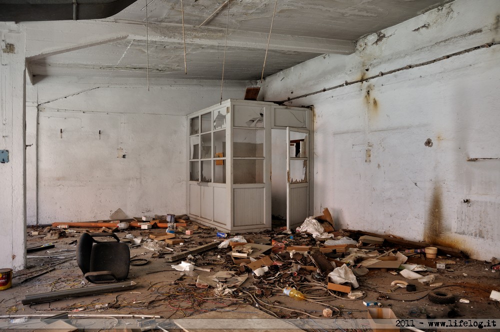 Abandoned pharmaceutical plant