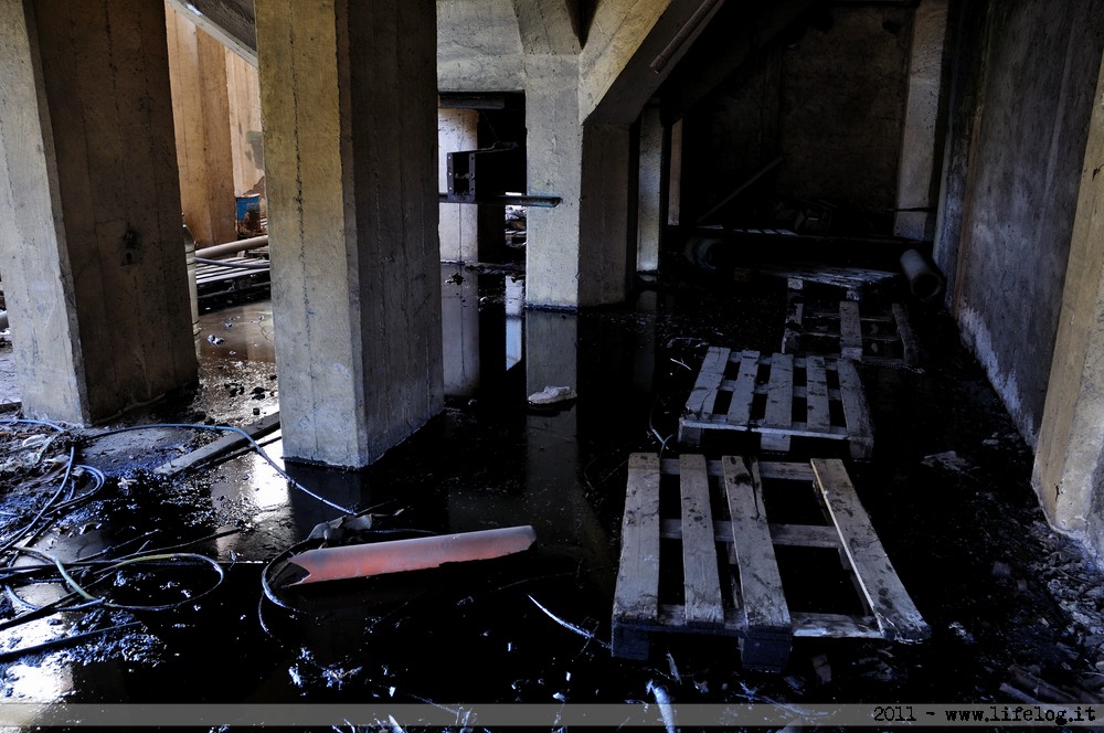 Abandoned pharmaceutical plant