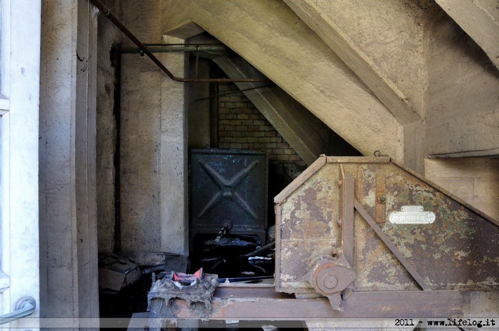 Abandoned pharmaceutical plant