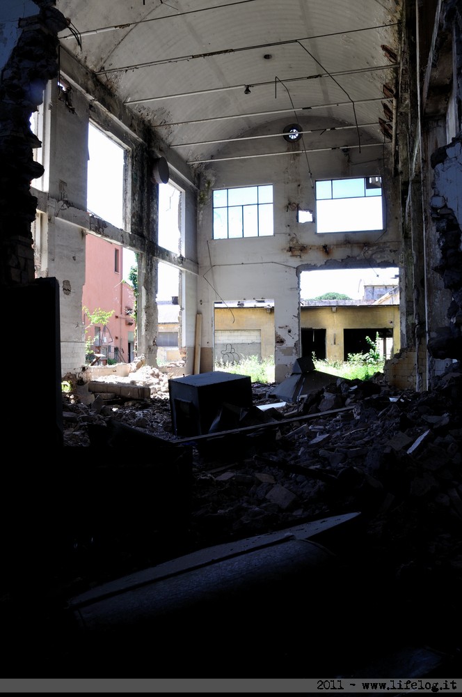 Abandoned pharmaceutical plant