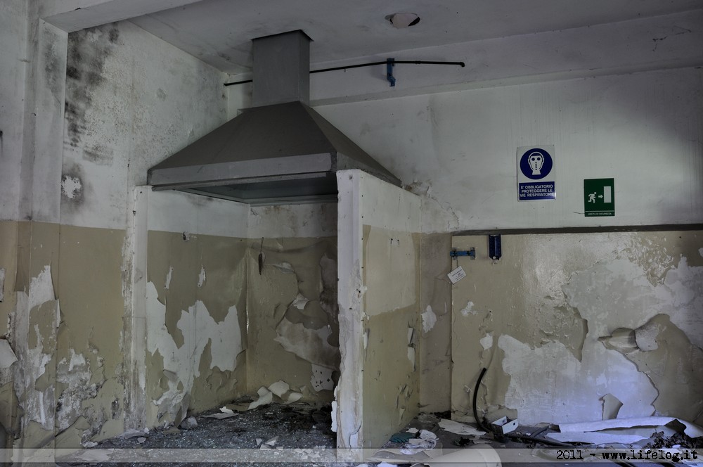 Abandoned pharmaceutical plant