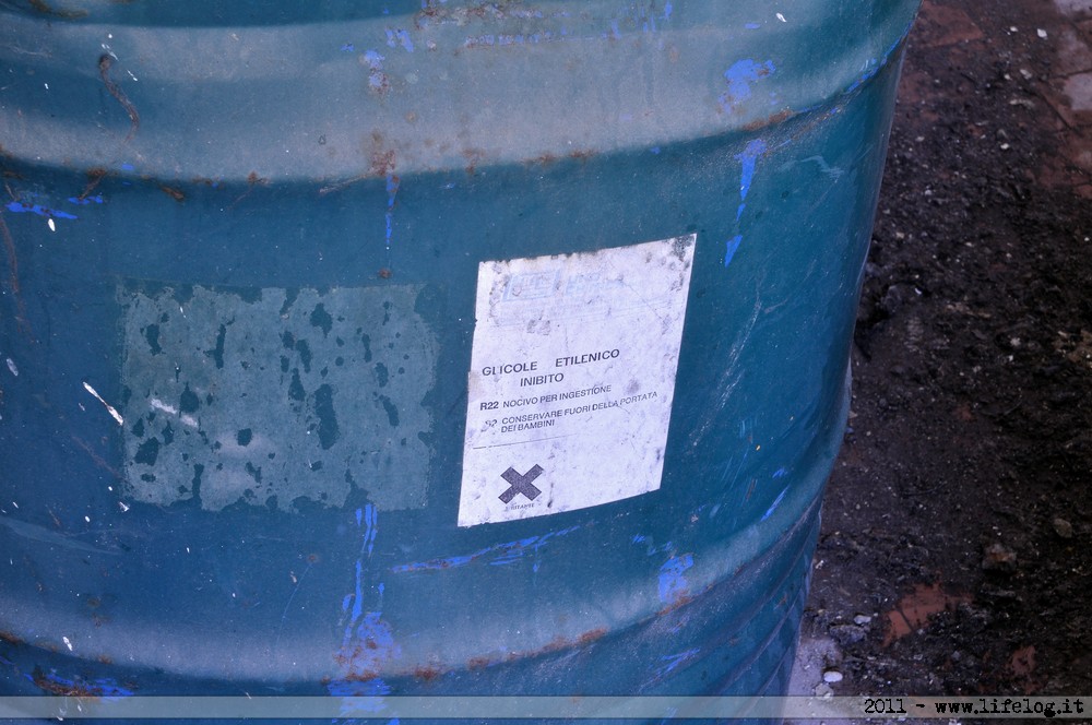 Abandoned pharmaceutical plant