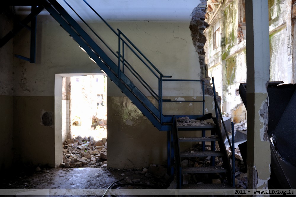 Abandoned pharmaceutical plant
