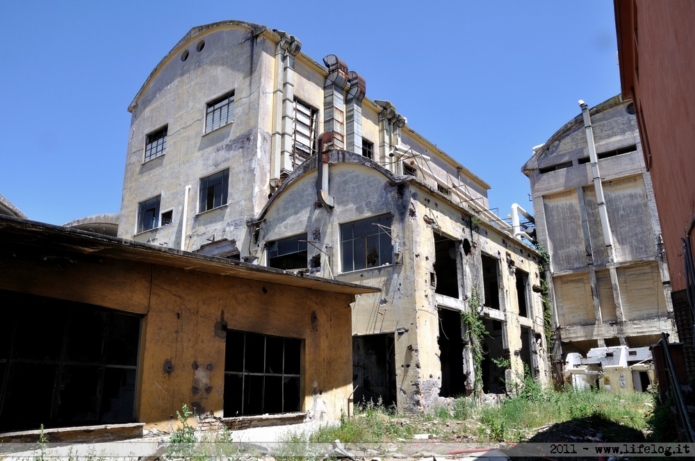 Abandoned pharmaceutical plant