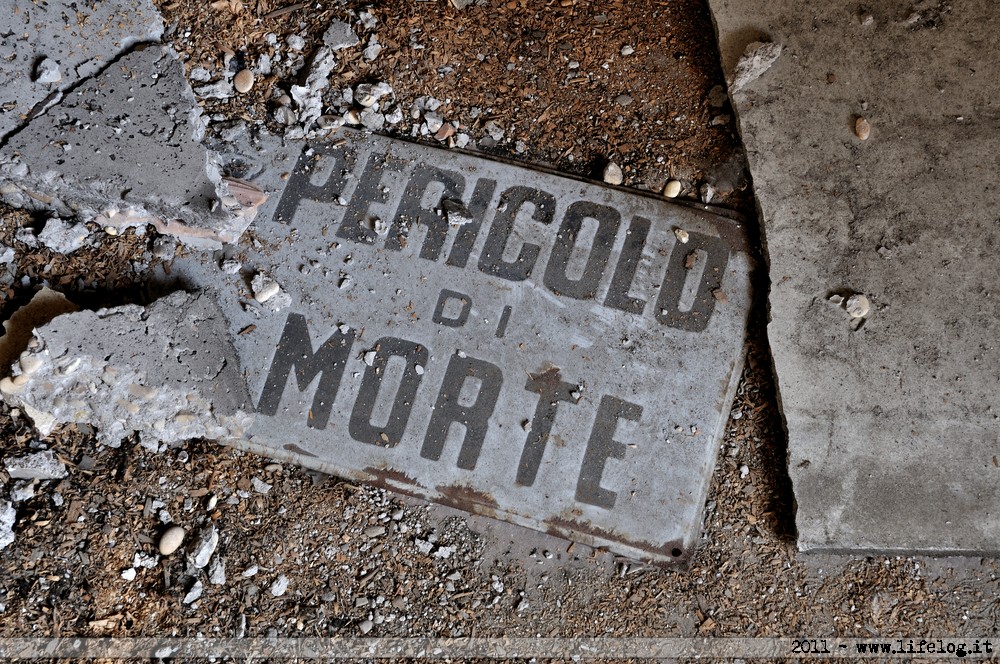 Abandoned pharmaceutical plant