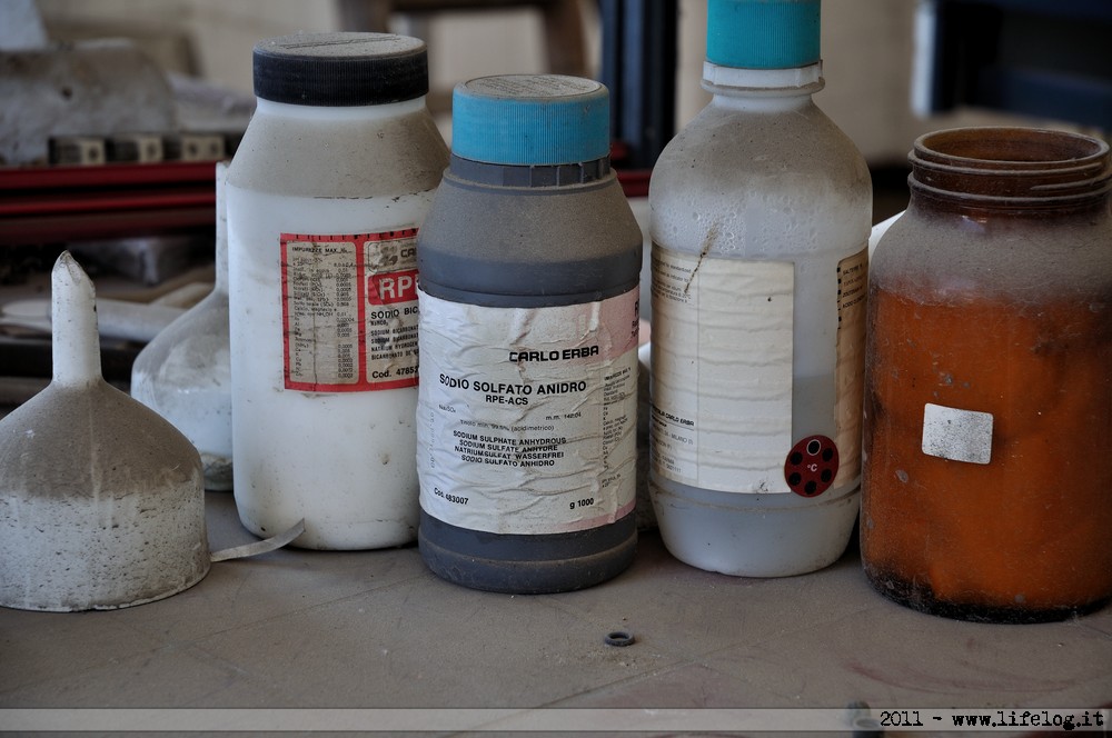 Abandoned pharmaceutical plant