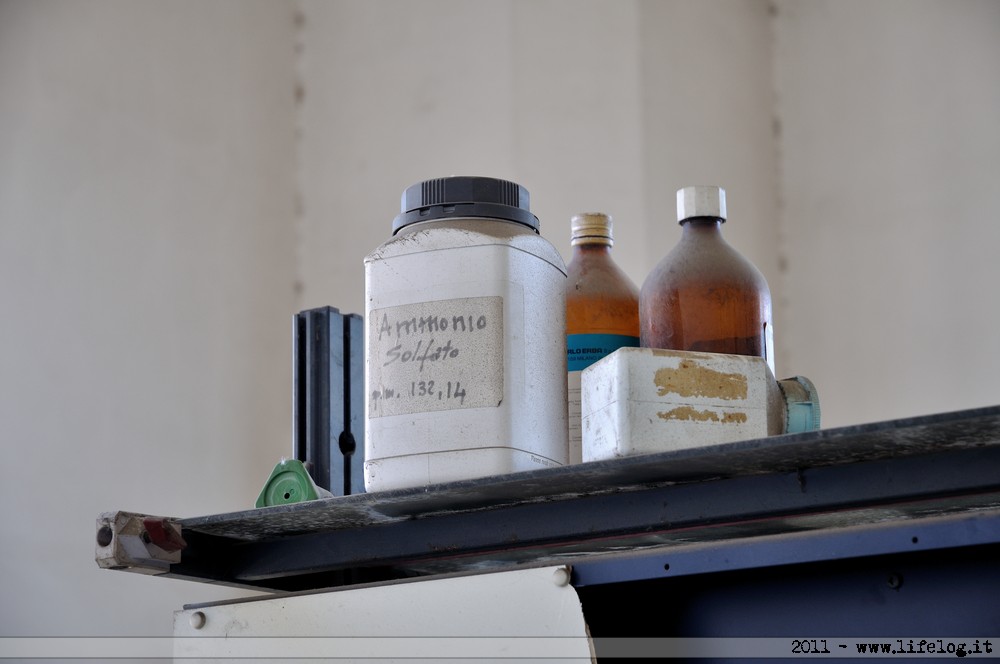 Abandoned pharmaceutical plant
