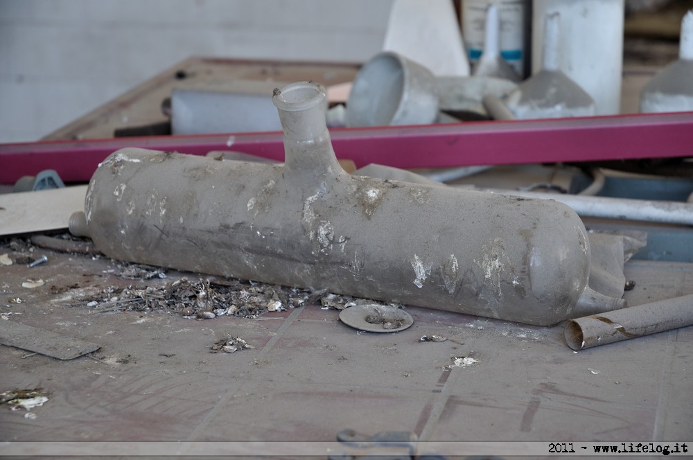 Abandoned pharmaceutical plant