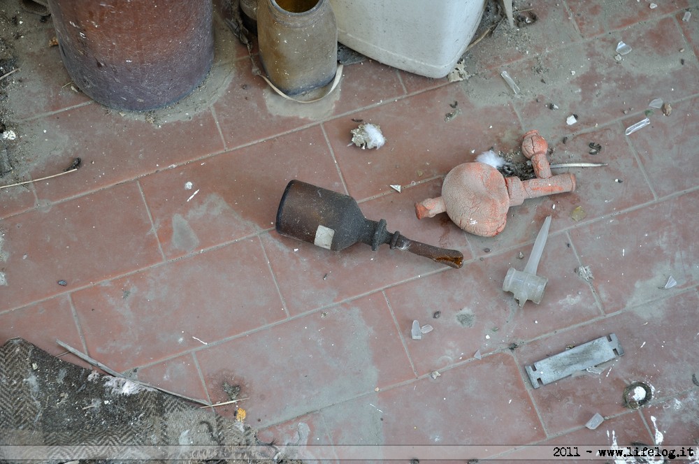 Abandoned pharmaceutical plant