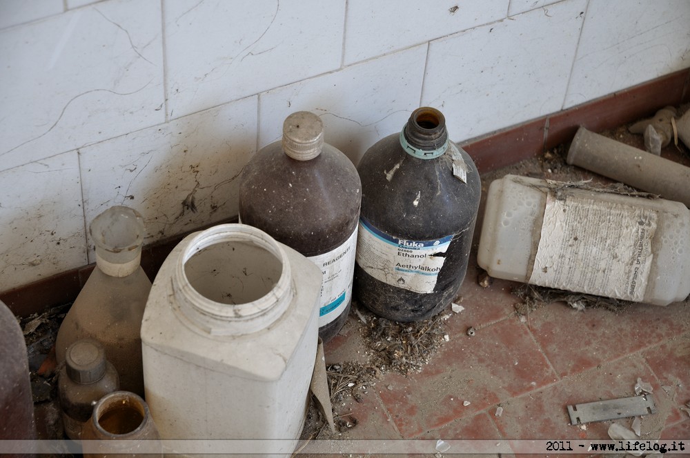 Abandoned pharmaceutical plant