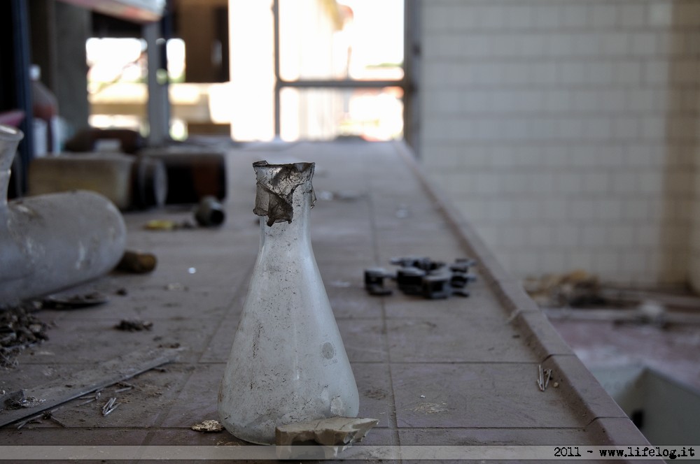 Abandoned pharmaceutical plant