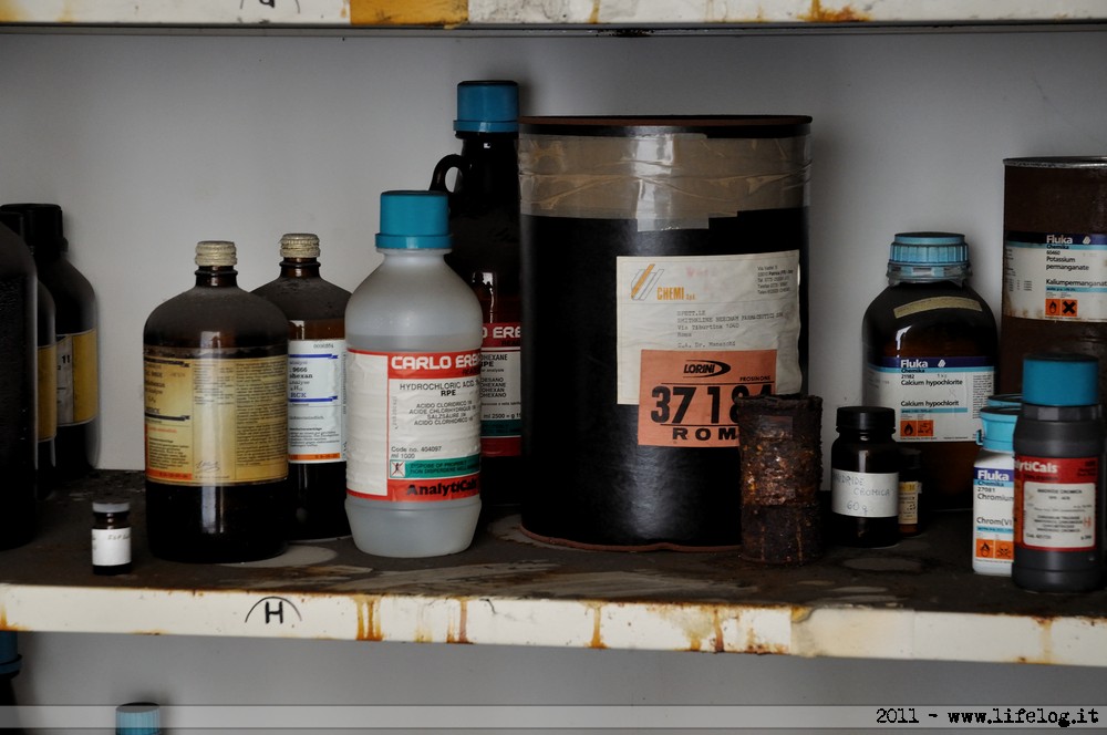 Abandoned pharmaceutical plant